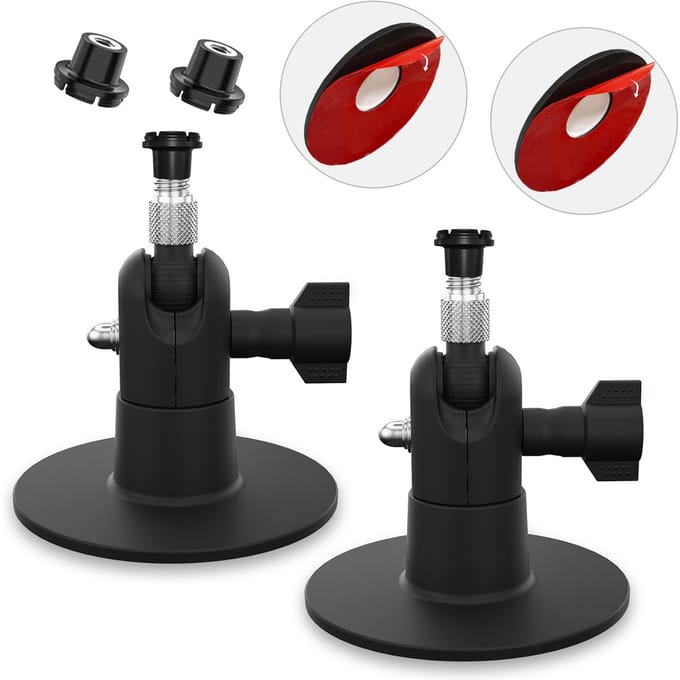 2-pack verstelbare wandmontage compatibel met Blink Mini Blink XT XT2 Home Camera Montage 2 zwart