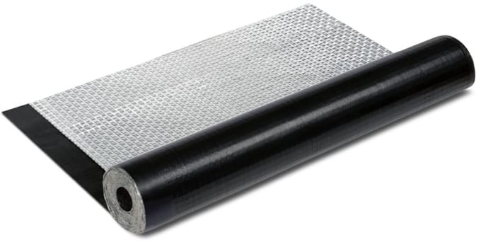 Aluminium Bitumen Afdekrol voor Dakreparatie en Waterdichting - 1 Meter Breed