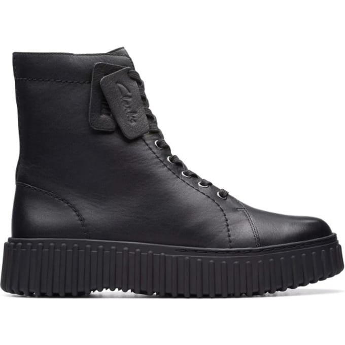 Clarks Torhill Rise - dames laars - Zwart - maat 36 (EU) 3.5 (UK)