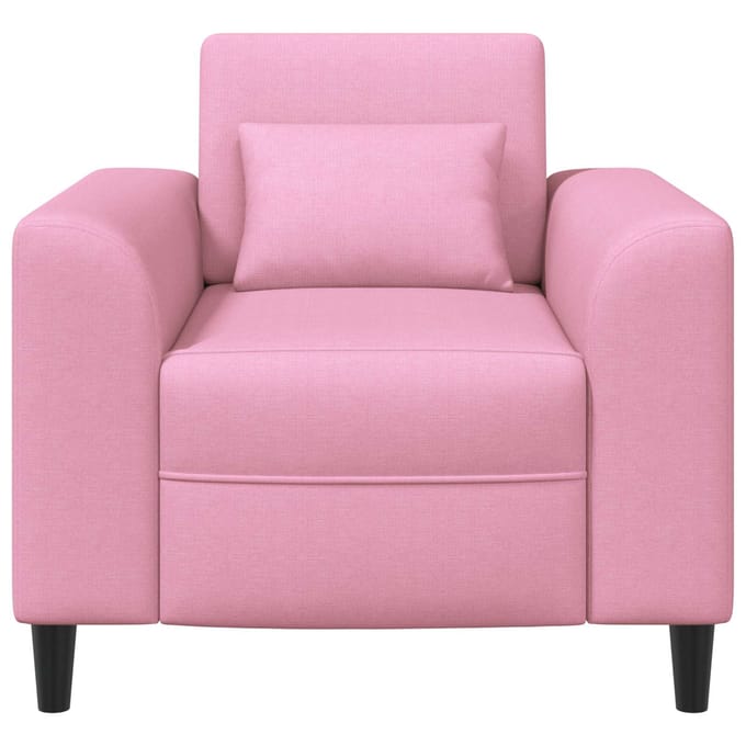 vidaXL - Fauteuil - Roze - Stof