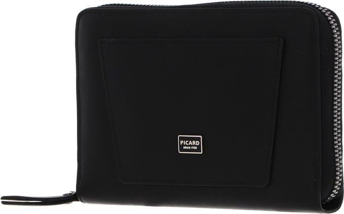 PICARD Portemonnee Passion 1 Zip Around Wallet Black Zwart