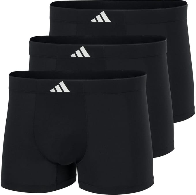 adidas Sportswear 3PK Trunk - Active Micro Tech - Onderbroek Mannen - 3x zwart