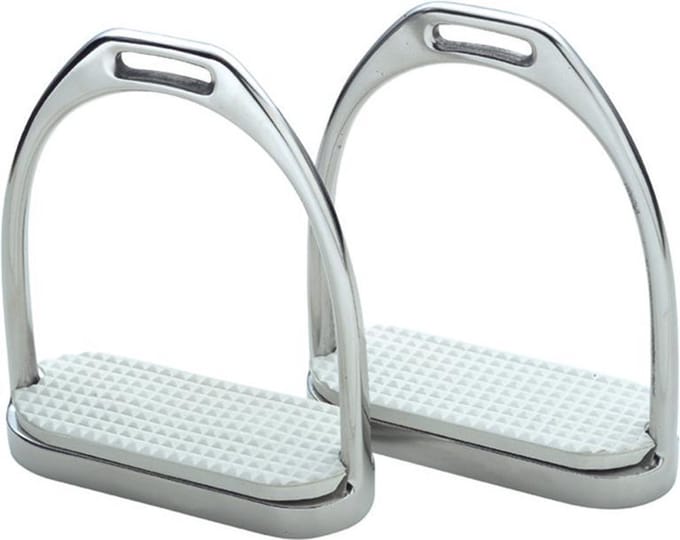 Shires Stijgbeugels Wessex Fillis RVS . - 10 CM