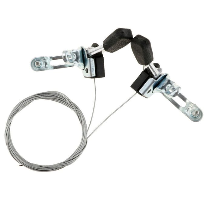 Aluminium Frictie Duimschakelaar met Remkabels MTB Fietsaccessoires zwart