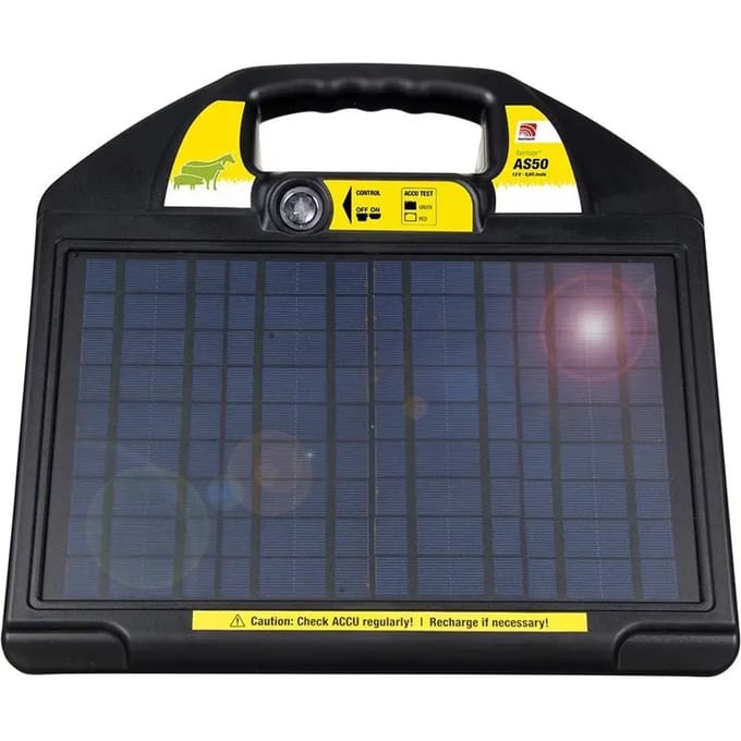 Batterij en zonnepaneel Horizont Farmer AS50