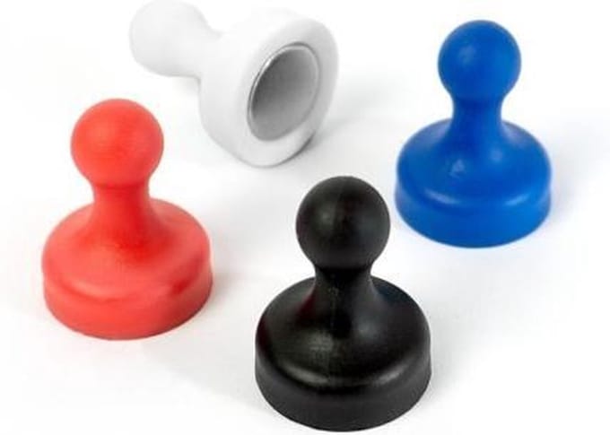 Trendform magneten Grip set van 4