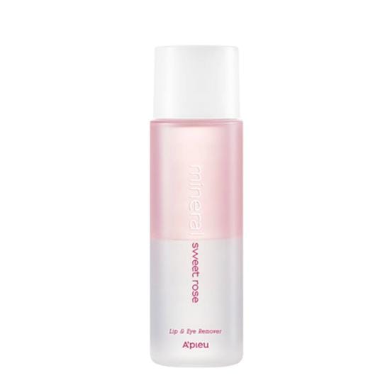 Apieu Minerale Lip- en Oogverwijderaar 100 ml (2 soorten) # Sweet Rose white