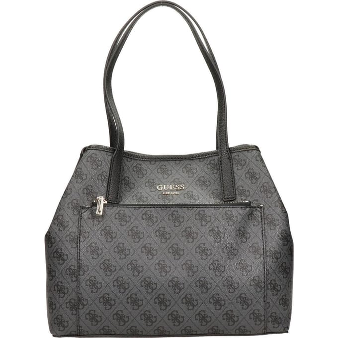 Guess Vikky dames shopper - Zwart multi - Maat Geen