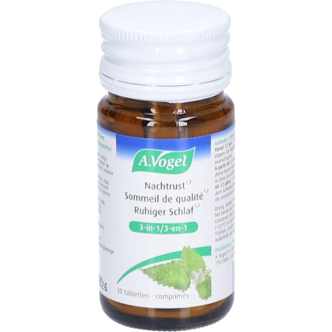 A. Vogel Nachtrust 3-in-1 30 Gecomprimeerde tabletten