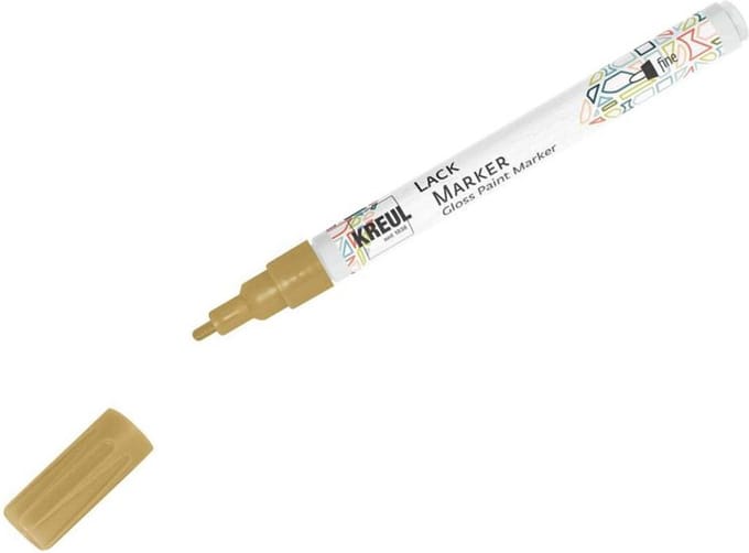 KREUL 47220 markeerstift 1 stuk(s) Fijne punt Goud