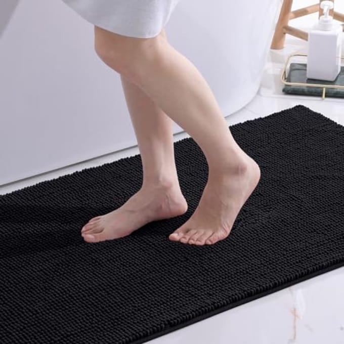 Zachte Badkamer Vloermat - Extra Absorberend en Antislip
