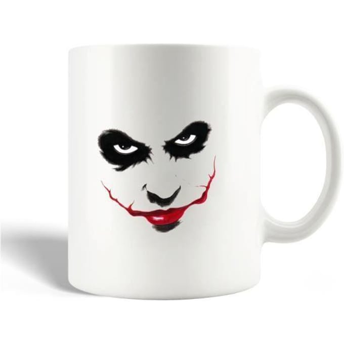 Mug en Céramique Joker visage arraché