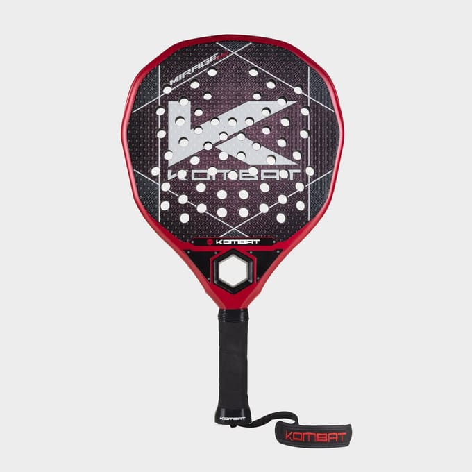 Kombat Padel | Kombat Mirage Pro | 2026 padelracket | 18K carbon ruw | hexagon vorm