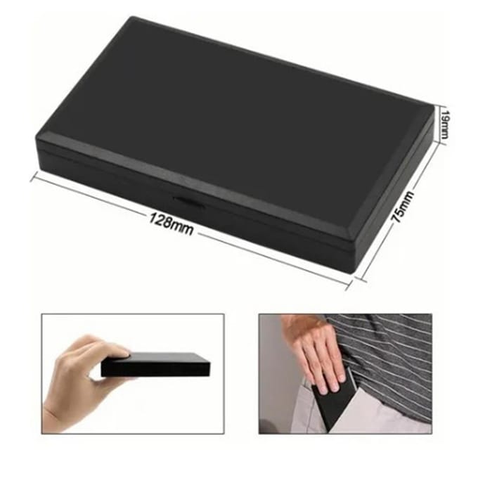 Digitale weegschaal met achtergrondverlichting, LCD-scherm, nauwkeurige meting, elektronische voedselweegschaal voor keuken, sieraden, 1000 g gray