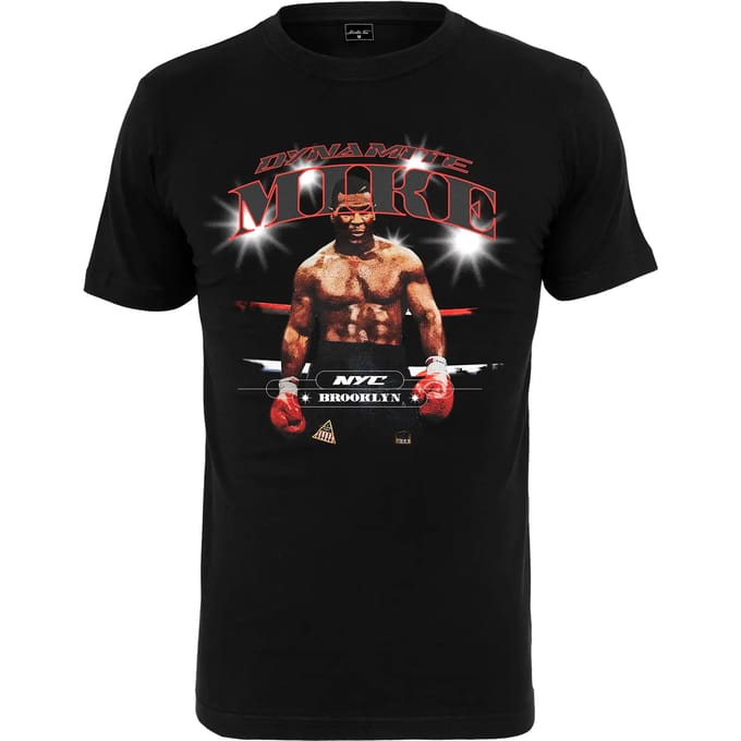 Mister Tee - Dynamite Mike Heren Tshirt - L - Zwart