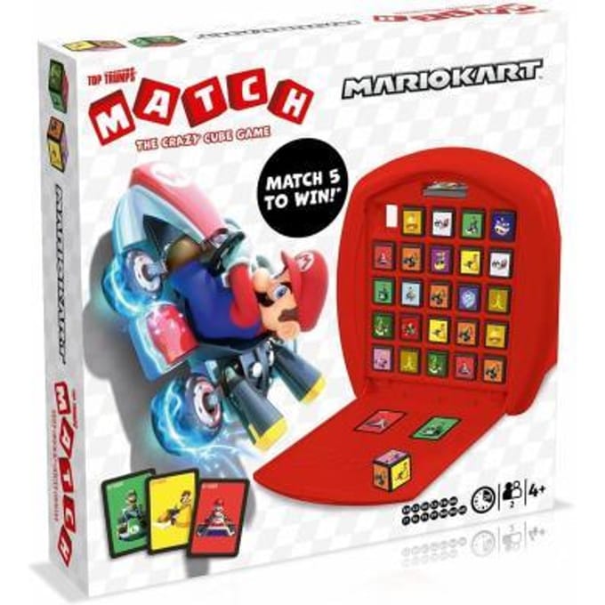 Super Mario Bros Match 5 op een rij Mario Kart Bordspellen
