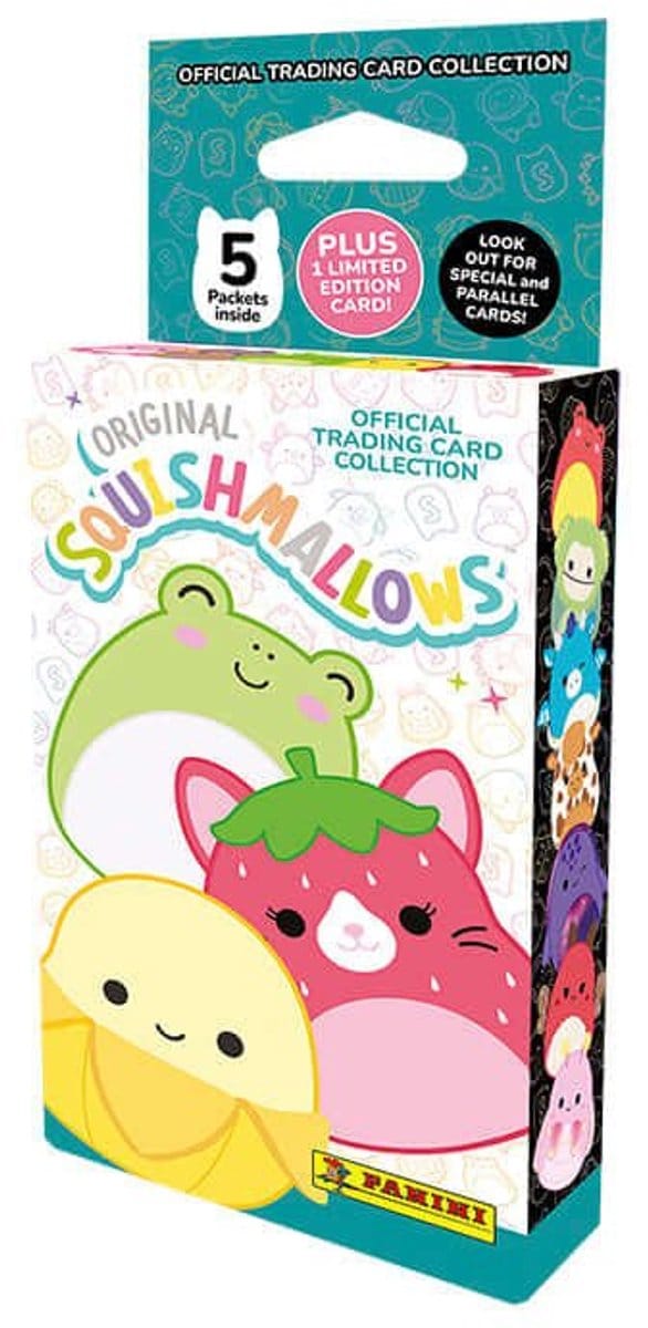 Panini - Squishmallows Trading Cards - Ecoblister - 5 Packs