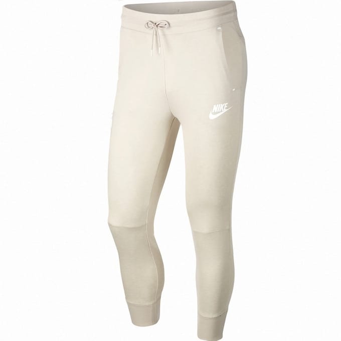 Nike Tech Fleece - Trainingsbroek - Maat M - Beige - Tech Fleece - Voetbal - Unisex Trainingsbroek