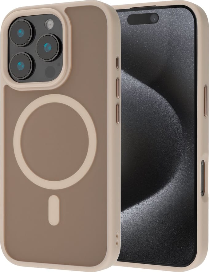 ScreenArmor MagAir Case voor Apple iPhone 16 Pro Max - Desert Titanium