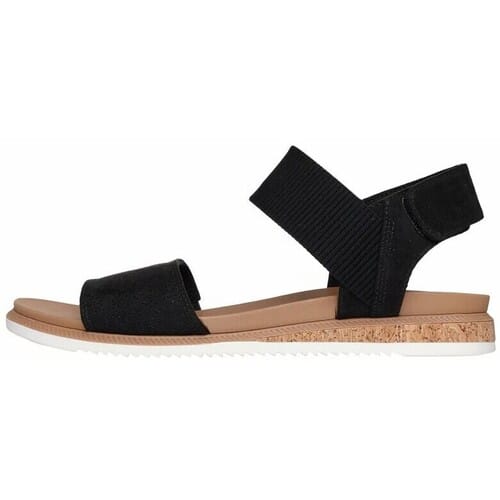 Skechers BOBS Desert Kiss Lowdames sandalen zwart - Maat 37
