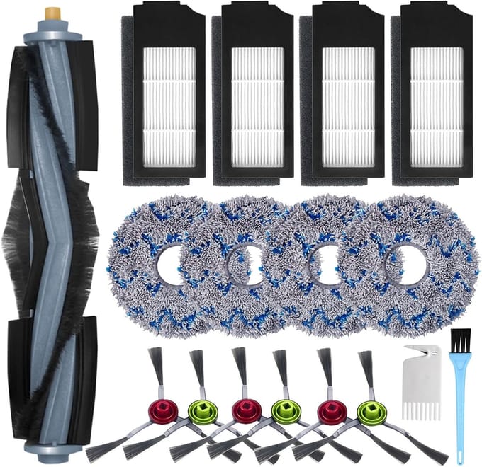 Stofzuigeraccessoires Geschikt voor Ecovacs DEEBOT X1 Omni / X1 e Omni / X1