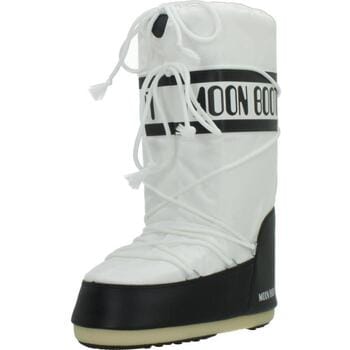 MOON BOOT Nylon Veter Snowboot Boots Dames - Wit - Maat 39/41