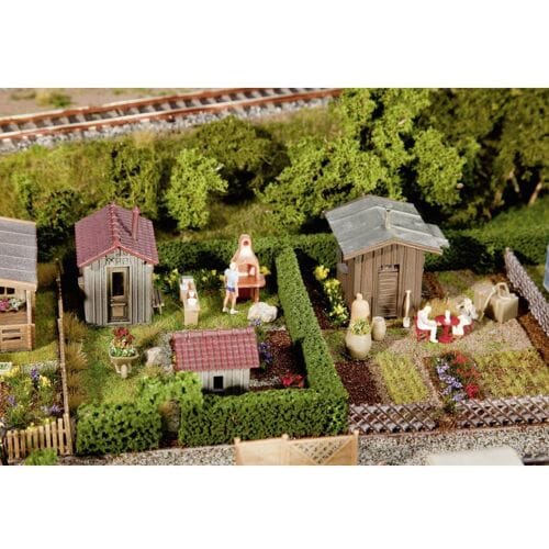 Faller 180494 H0 volkstuin met schuur (2 stuks) Bouwpakket