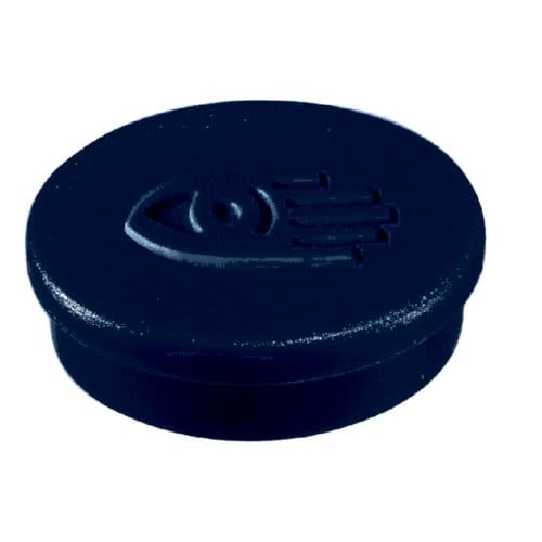 Magneet Legamaster 35mm super 2500gr zwart 2 stuks