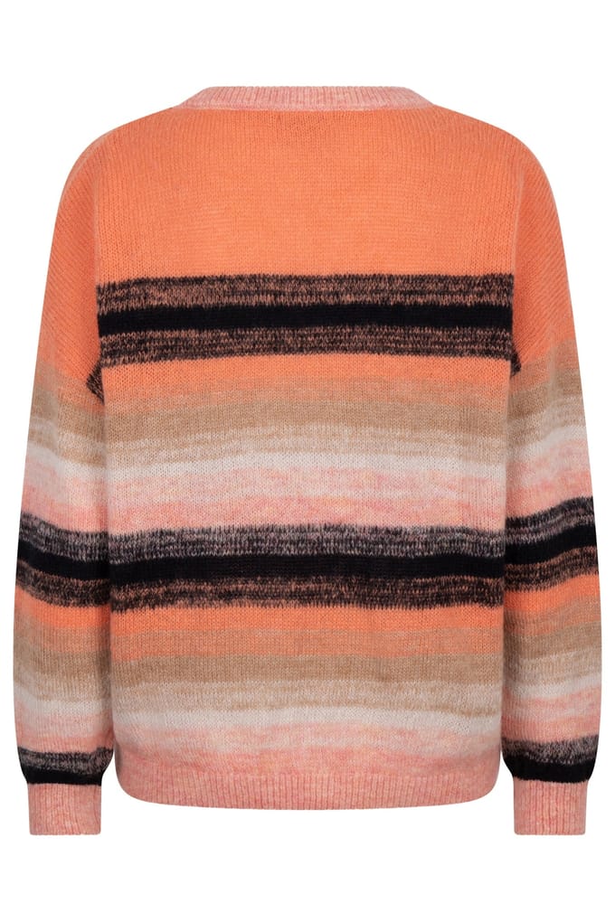 EsQualo Sweater Stripes Multi Color Größe: S | Pullover Outlet | Damen