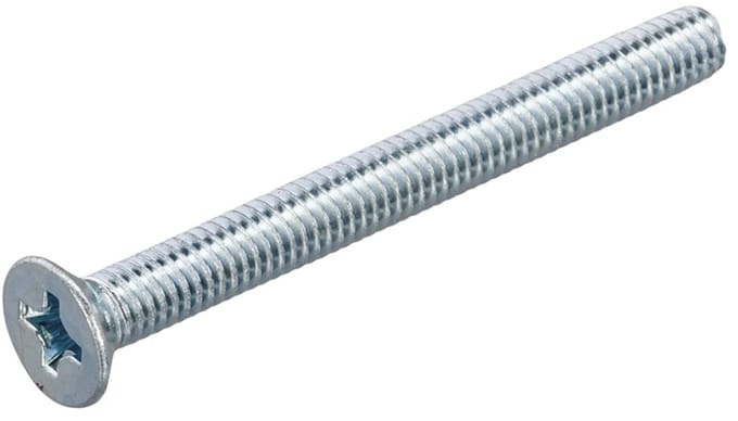 Metaalschroef vz pk kk M4x35mm DIN965-H