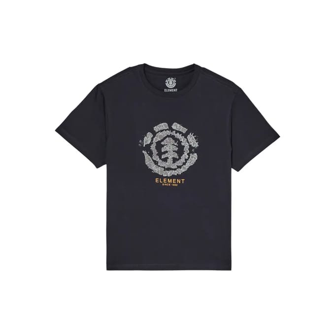 Element Rockys T-shirt Met Korte Mouwen Zwart 16 Years Jongen