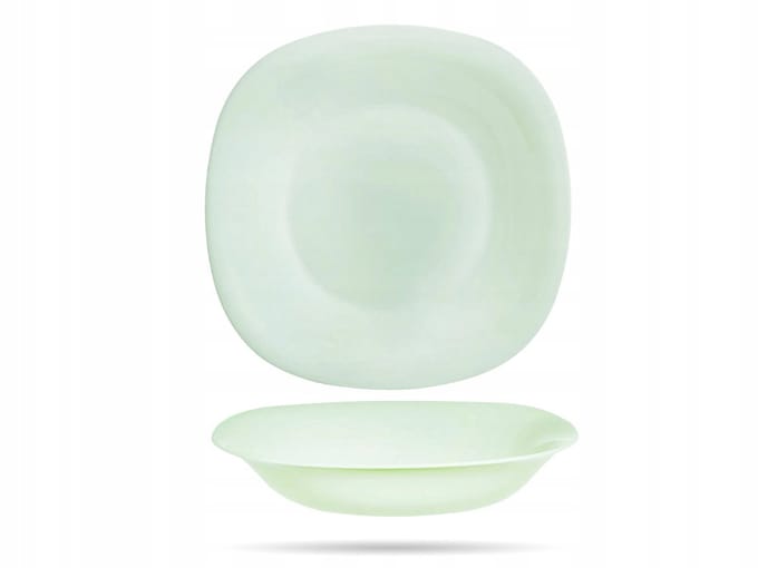 Luminarc Carine Diep Bord Groen 21 cm - Gehard Glas