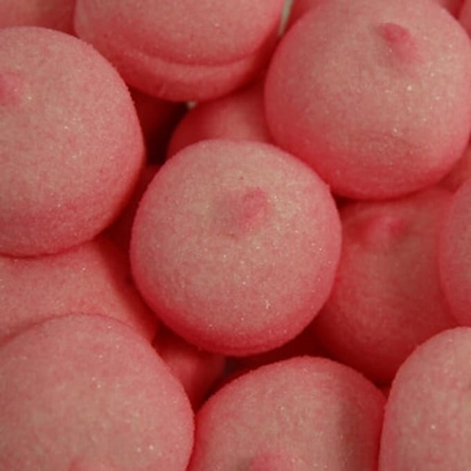 Roze spekbollen 1 kilo