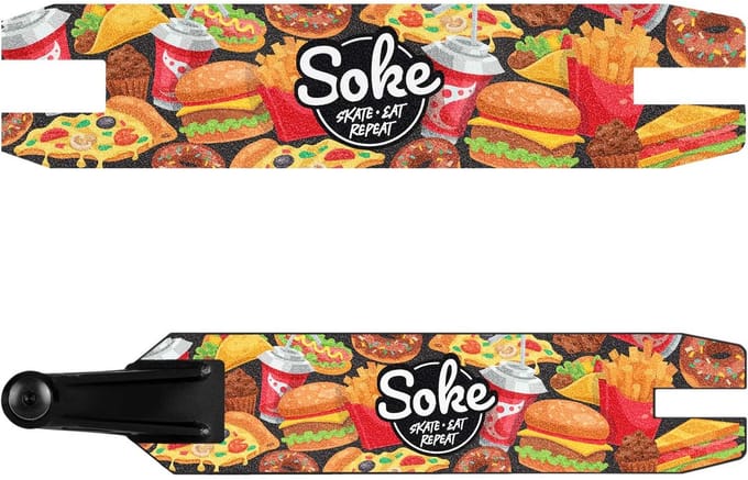Grip Tape Schuurpapier voor Step Go! – Fastfood Design