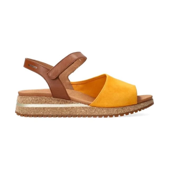 Mephisto Joy - dames sandaal - Oranje - maat 35 (EU) 2.5 (UK)