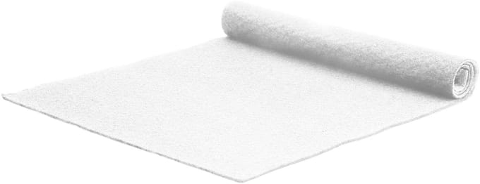 GJ Floors - Basic loper Tokyo | Wit - Breedte x Lengte: 2 meter / 8 meter