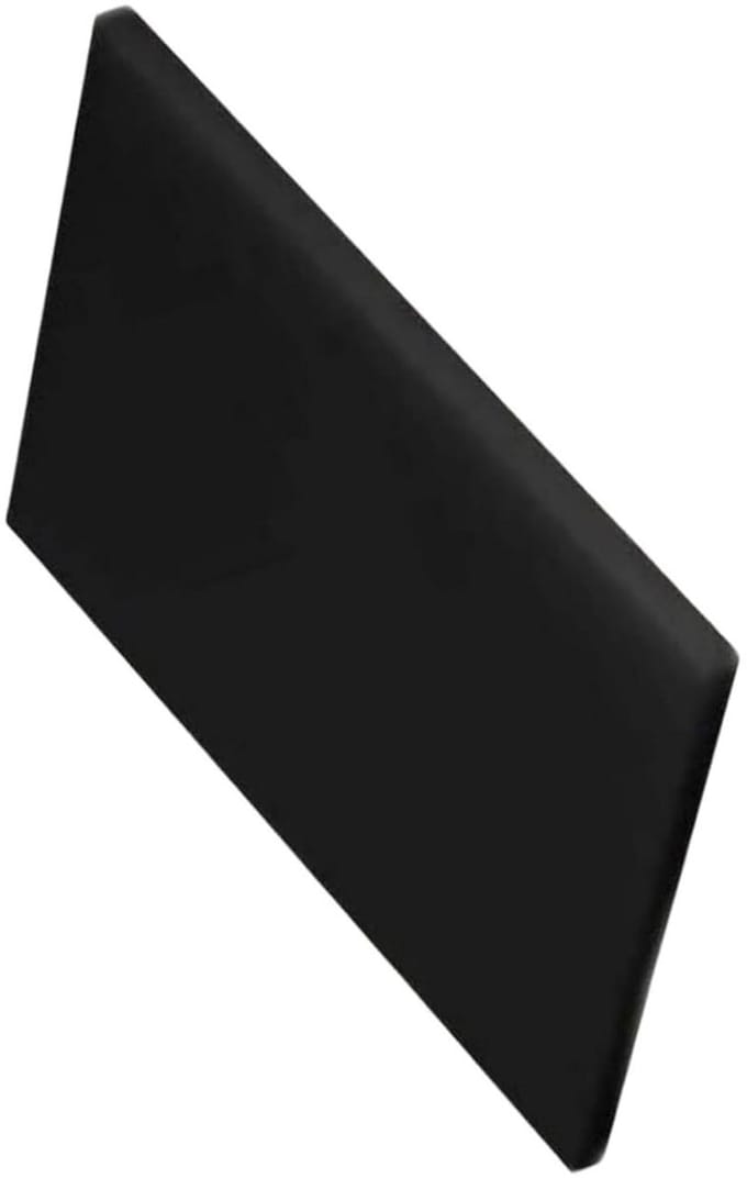 ABS Kunststofplaat - Plastic Vel Zwart - Doe-het-zelf Projecten - Vlamvertragend Antistatisch - 100mm x 200mm - Zwart