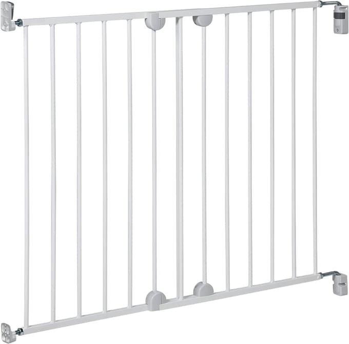 DYNA® Traphekje - Veiligheidshekje - Klemhek - Extra Hoog - Wit - 62cm x 102cm x 73cm