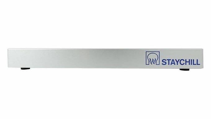 Saro koel plaat  aluminium op rubber poten, model STAY COOL 1/3 GN, 2 jaar garantie!