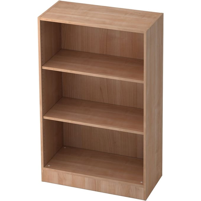 TARVIS boekenkast, B 800 x T 400 x H 1270 mm, 3 OH, notendecor