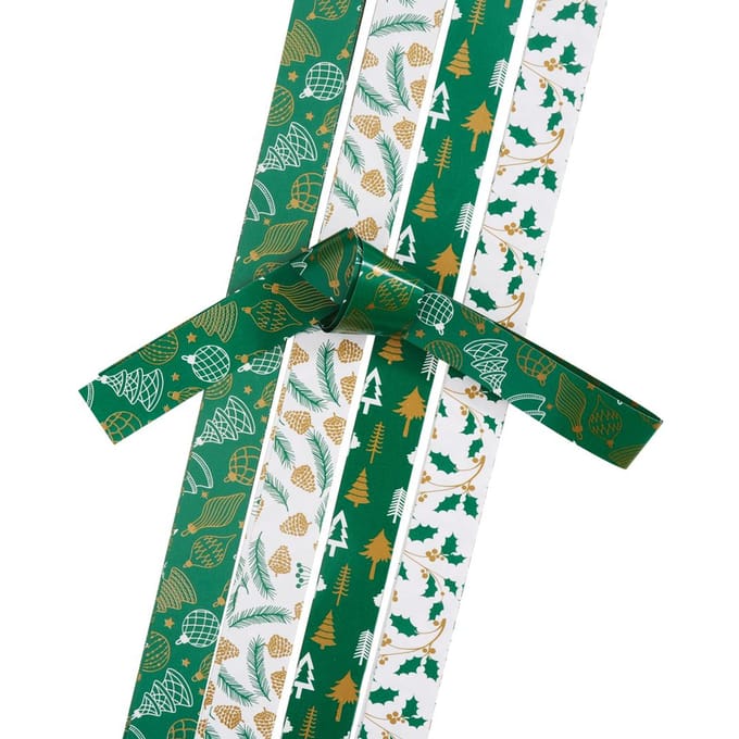 Papieren strips - Winter Forest