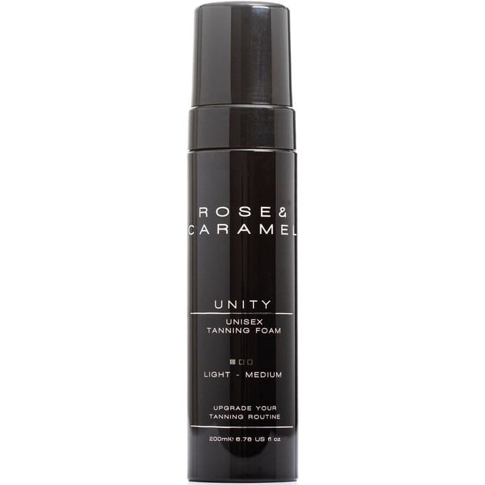 Rose & Caramel Unity Unisex Light Medium Tanning Foam 200ml