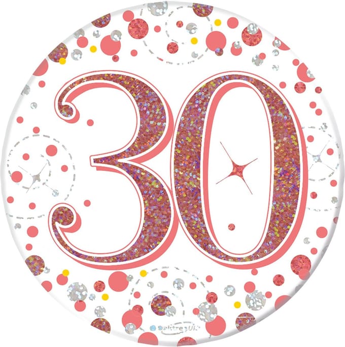 Oaktree - Button Rose Gold (30 jaar)