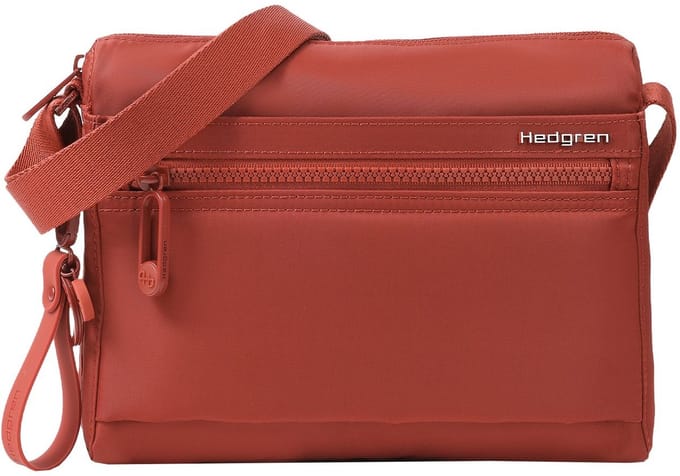 Hedgren Inner City Eye Schoudertas - met RFID bescherming - dahlia red