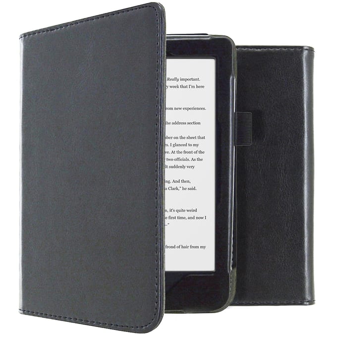 imoshion Vegan Leather Bookcase voor de Kobo Clara HD - Zwart