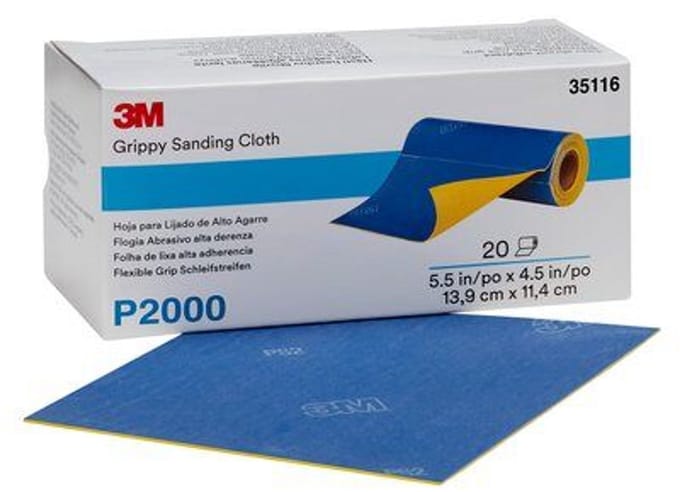 3M 35116 Flex Grip Schuurdoekjes P2000 - 20 stuks in doosje