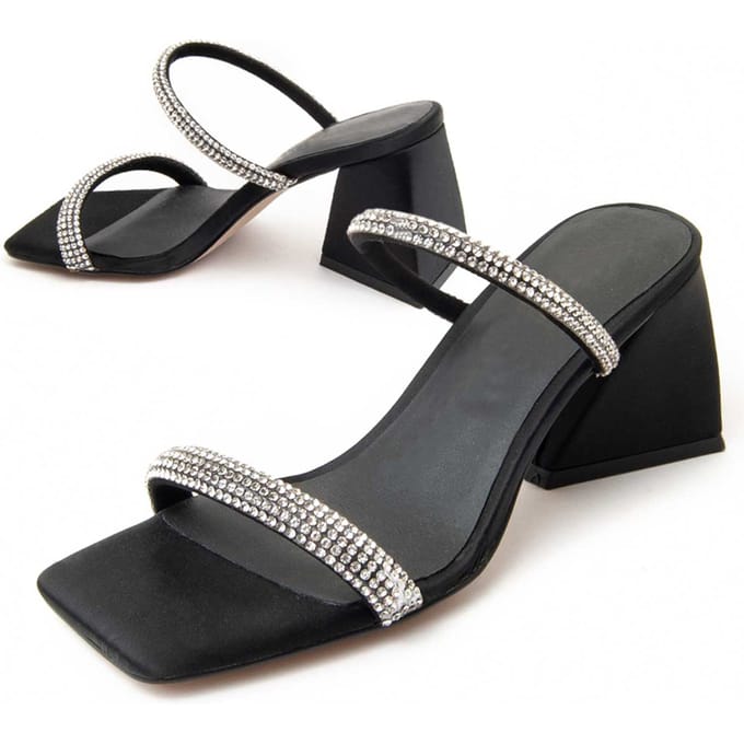 Sandalia Con Tacón Para Mujer.  Montevita  Sanndarey2  90493 36