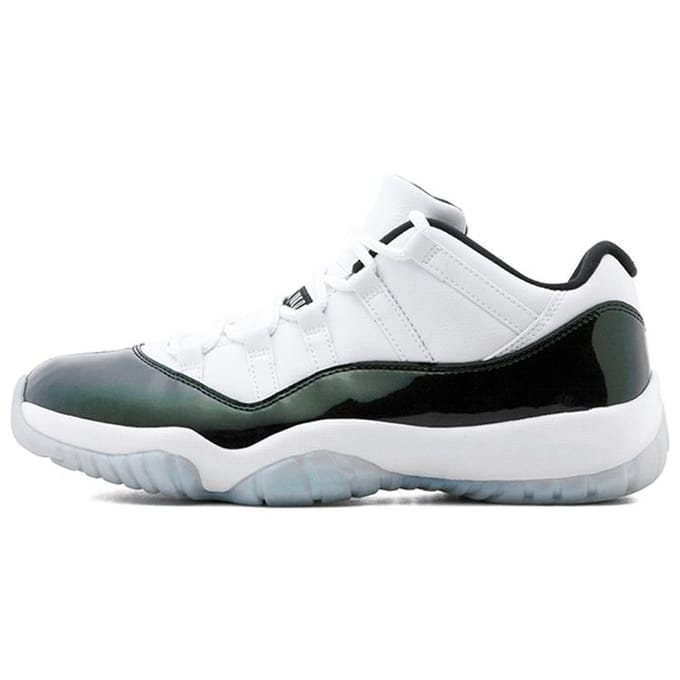 Air Jordan 11 Retro Low 'Emerald' 528895-145 42 white