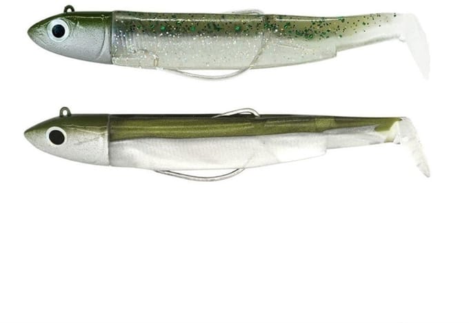 Fiiish Black Minnow Double Combo Off Shore Khaki - Ghost Minnow No. 1 (70) - 6g Khaki - Ghost Minnow