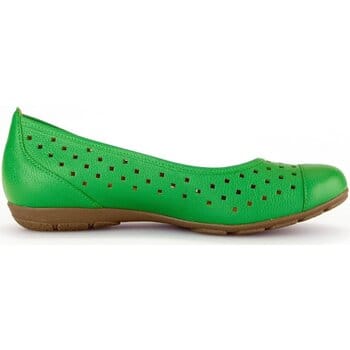 Gabor 44.169.29 - dames ballerina - Groen - maat 36 (EU) 3.5 (UK)